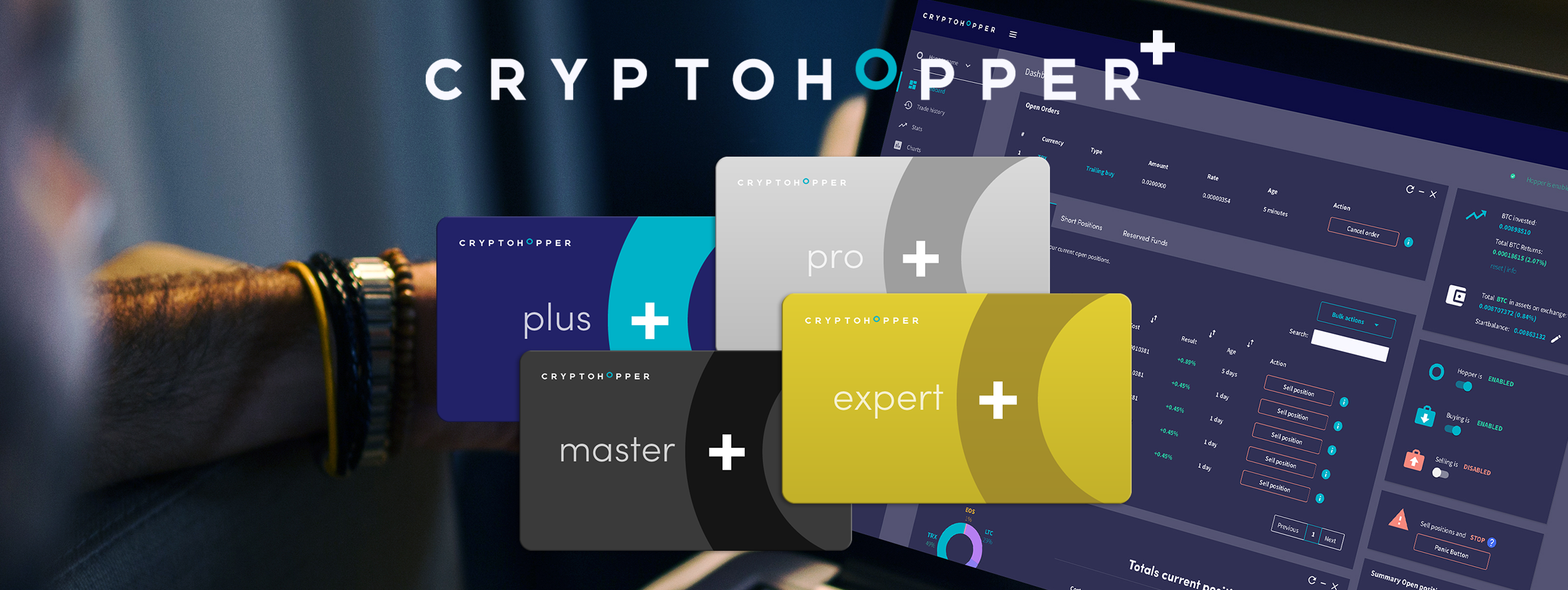 Cryptohopper launches its Cryptohopper+ program
