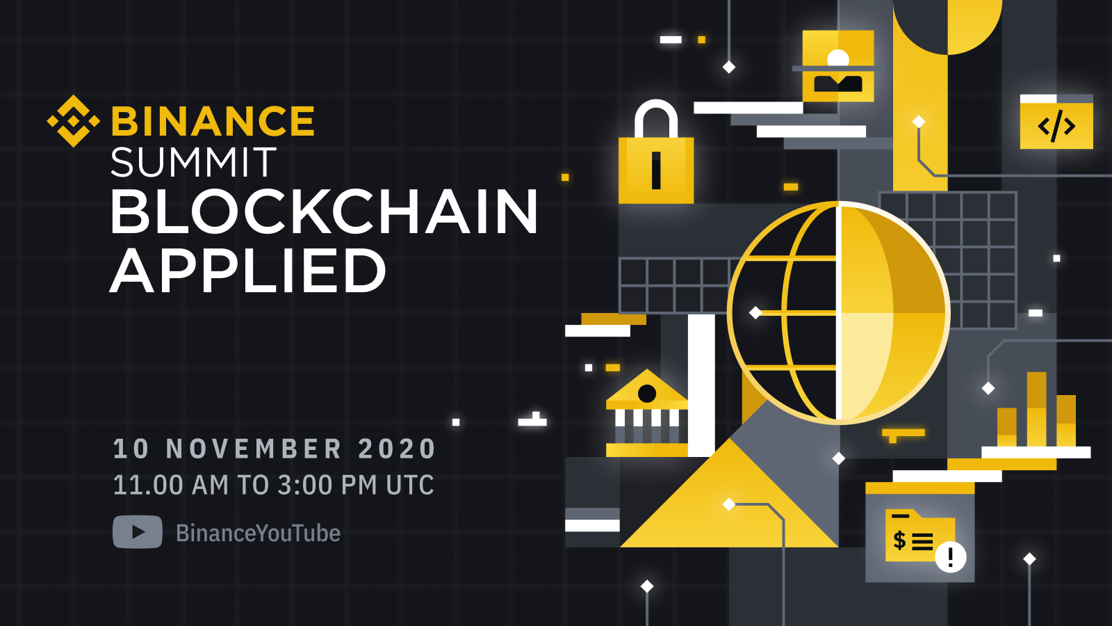Join the Binance Summit: Blockchain Applied on November 10