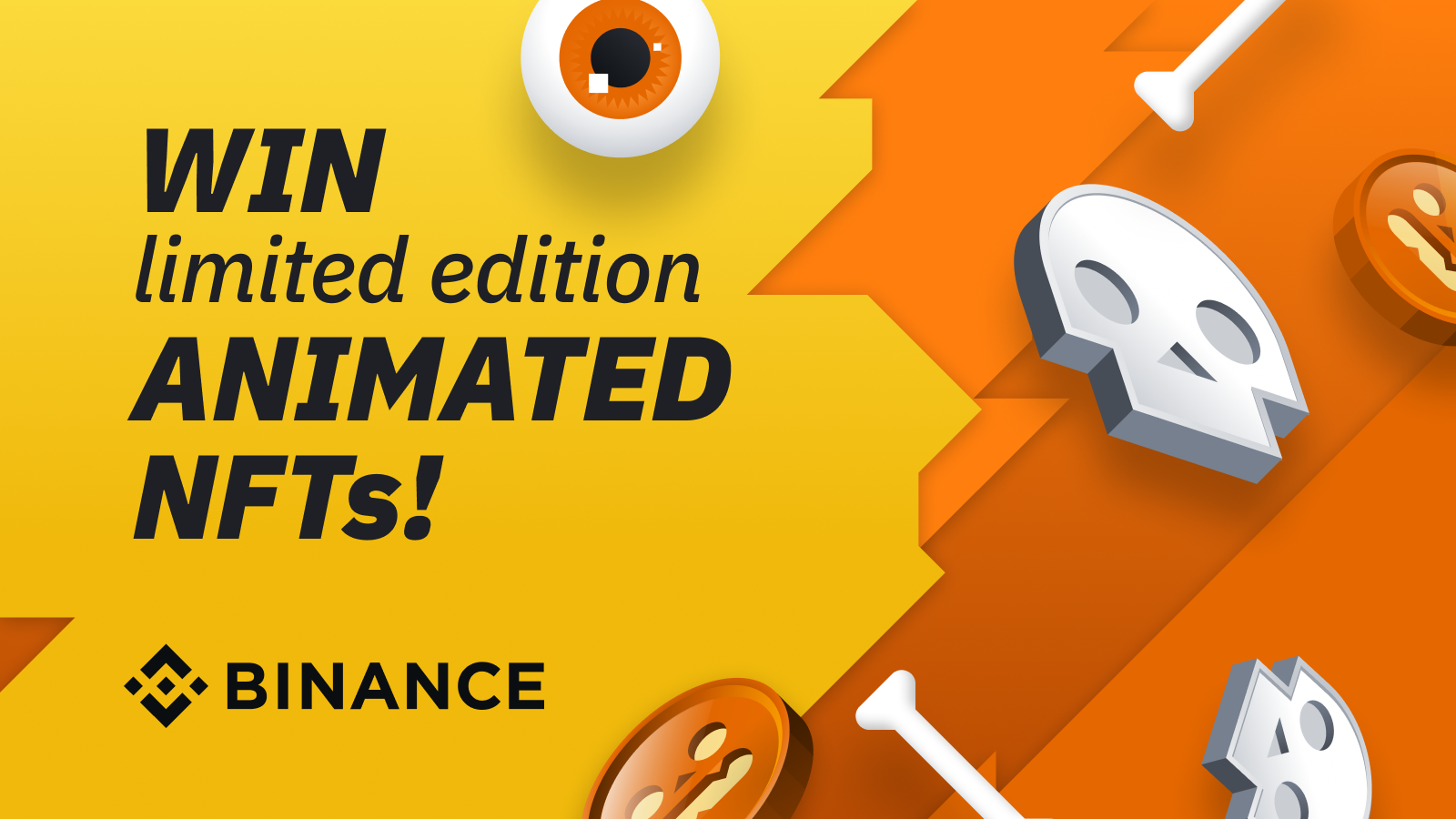 Win Limited-Edition Animated Halloween Binance NFTs!