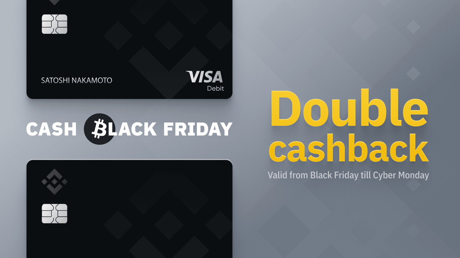 Cash Black Friday - Double Cashback with your Binance Card