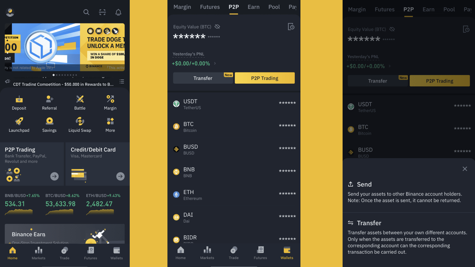 can you buy crypto on binance