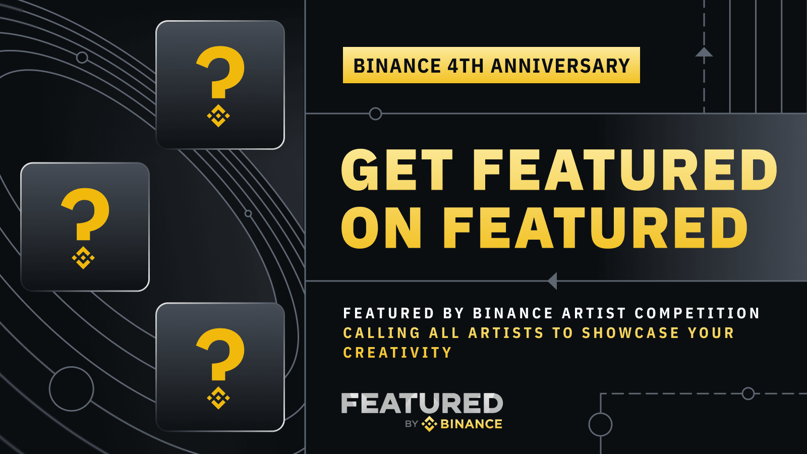 Get Your NFT Artwork “Featured by Binance” Call For