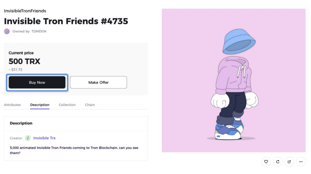 Step 5 for how to buy an NFT