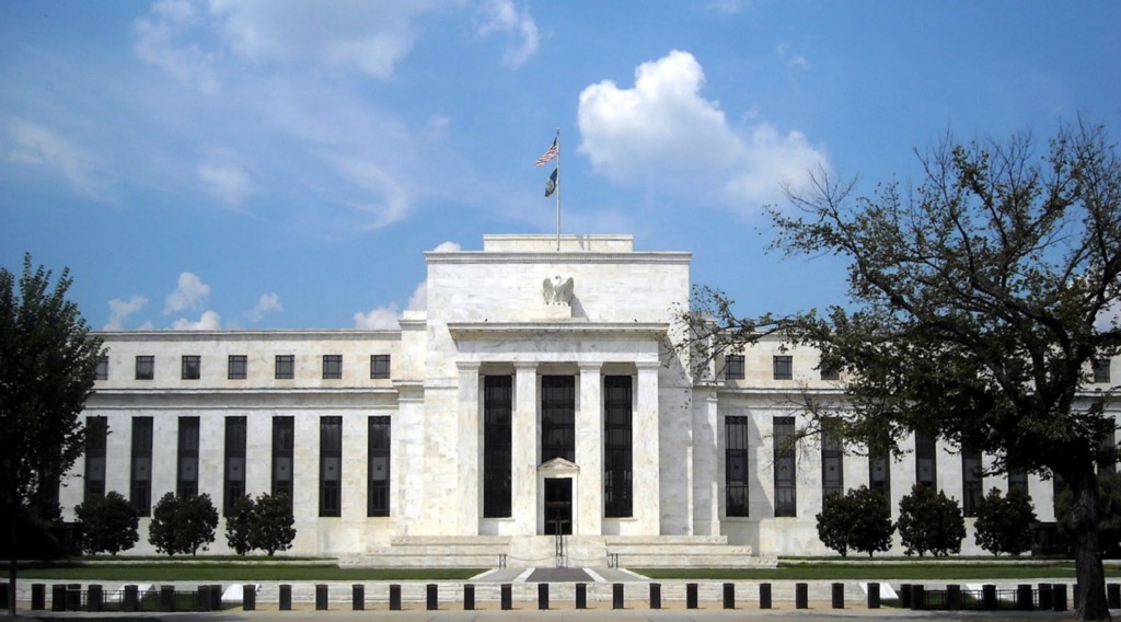 A picture of the Federal Reserve Board Building.
